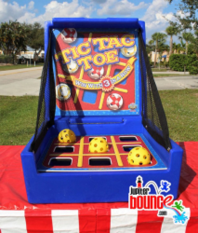 5x5 TicTacToe Toss Carnival Game Rental