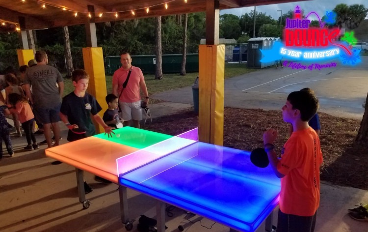 LED Ping Pong Table (Must be placed undercover) LED Ping Pong Table (Must be placed undercover)