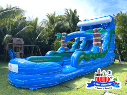 20' Fiesta Key Double Lane Slide ⭐️