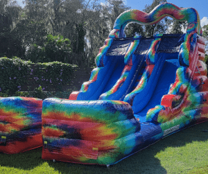 Tie Dye Slide, Jupiter, Wellington, Boynton Beach, Davie, March Community Events, South Florida Events, JupiterBounce.Com, JupiterBounce