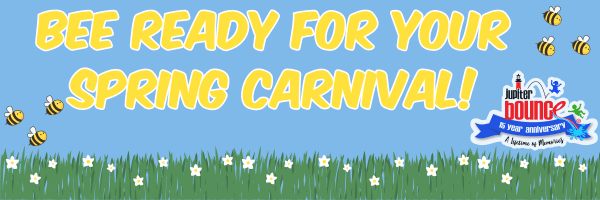 Spring Carnival, Booking With JupiterBounce, School-Approved Rentals, School Events, Palm Beach County Public Schools, Martin County Public Schools