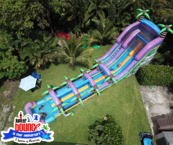 Volcano20Bay20w20Slip20n20Slide202 1714408766 25' Volcano Bay Double Lane w/ Slip n Slide**