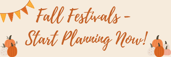 Fall Festival, Plan Your Fall Festival, Fall Events, Community Events