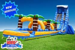 35' Tidal Wave Double Lane Waterslide