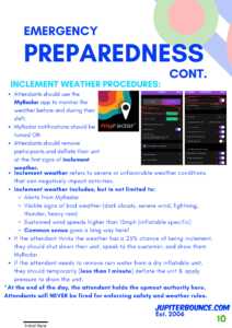 121 Attendant Information