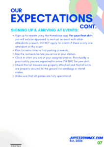 Attendants and Events1 1 Attendant Information