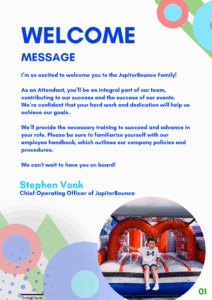 Welcome Message from Stephen1 Attendant Information