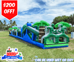 100' Tropical Obstacle