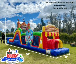 Fun20Fair20Obstacle20w20Dimensions201 1746714671 50' Fun Fair Obstacle WET/DRY